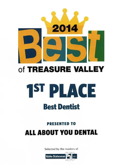Best Of Treasure Valley - All About You Dental