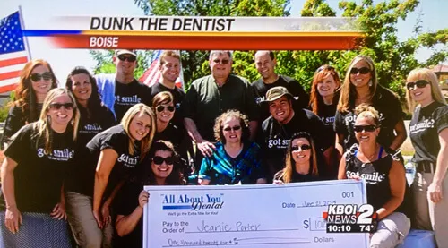 Dunk the Dentist - Boise Dentist 2014