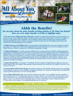 All About You Dental Newsletter
